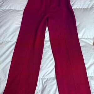Saint John's Bay Active Vibrant Red Wide Leg Pants